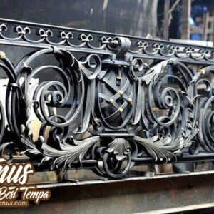 Railing Balkon Klasik Besi Tempa (1)