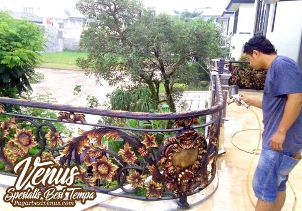 Prose Pengecatan Railing Balkon Besi Tempa