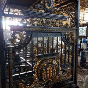 Pagar Besi Cor Klasik Mewah