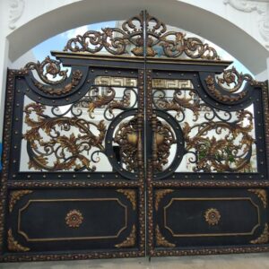 Pagar Besi Tempa Klasik Mewah