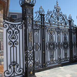 Pagar Besi Ulir Klasik