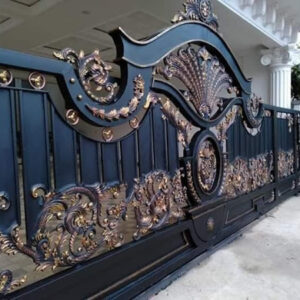 Pagar Besi Tempa Klasik Modern