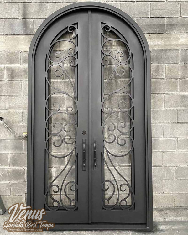 Pintu Besi Klasik Eropa (4) Pintu Besi Teralis Klasik Mewah