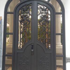 Pintu Rumah Besi Tempa