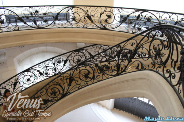 Staircase (118) Railing Besi Tempa Mewah Modern