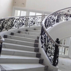 Railing Tangga Besi Ulir 