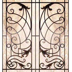 Teralis Besi Tempa Minimalis 